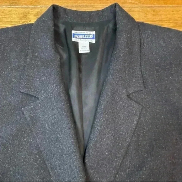 Vintage Pendleton | Wool Blazer Jacket | Single Button | Plus Petite 24W - Picture 1 of 5